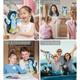 thumbnail image 3 of DolliBu Penguin Plush Hand Puppet For Kids - Soft Furry Stuffed Animal Hand Puppet Toy for Puppet Show Games Puppet Theaters for Kids, Adult Cute Puppets Educational Toy to Teach Children & Toddlers, 3 of 7