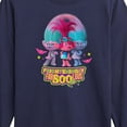 thumbnail image 3 of Trolls Movie - Halloween - Poppy, Satin, & Chenille - Frighteningly FabBooLous - Toddler And Youth Long Sleeve Graphic T-Shirt, 3 of 5