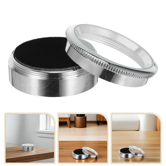 OFFIGAM Transparent Glass Jewelry Container for Stones and Small Collectibles