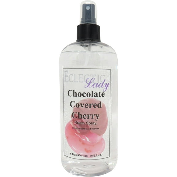 Chocolate Covered Cherry Room Spray by Eclectic Lady, 16 Ounces, Fragrant Aromatic Room Mist For Home, Room, Office