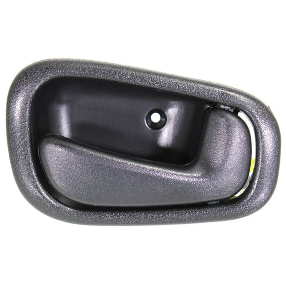 For Toyota Corolla 1998 99 00 01 2002 Interior Door Handle Passenger Side | Front Or Rear | Black | Fits Models W/ Manual Door Locks | Replacement For TO1353141 | 6920502050C0