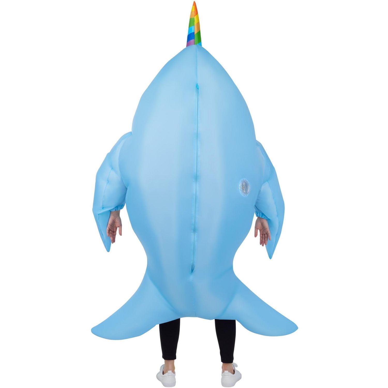 Adult Unisex Giant Narwal Inflatable Costume
