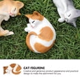 thumbnail image 3 of EeaseCA Adorable Cat Statue Adorable Kitten Figurine Creative Craft Statue Home Decoration, 3 of 8