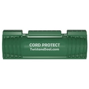 Twist and Seal Heavy Duty Cord Protector, Green