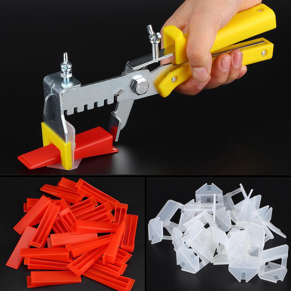 Wedges Tiling Flooring Tools Portable Tile Leveling Spacer System Tool Clips