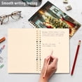thumbnail image 6 of joogoo A5 Spiral Journal Notebook Santa Claus Christmas Tree College Ruled Notebooks 8.3" x 5.7" 2 PCs, 6 of 8