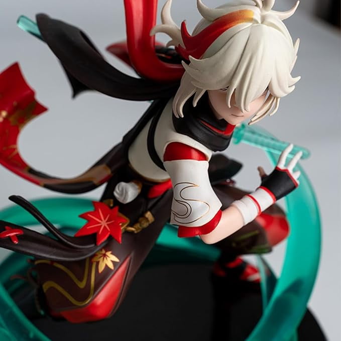 G-I Kaedehara Kazuha 1/8 Figure PVC 18CM Anime Game Inazuma Character Desktop Ornaments Gift