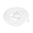 thumbnail image 1 of Haofy Flexible Espiral Alambre Envoltura Tubo Cable Organizador Gestión Manga Cable Almacenamiento Tubería Protector (1.5m*22mm-Blanco) Ecomeon no, 1 of 2