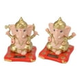thumbnail image 1 of Estatua Solar de Ganesha ídolo hindú Ganesh del Señor para el Salpicadero del Coche Escultura de Dios del Elefante Indio para la Decoración del Jardín del Hogar Medio ANGGREK  Otros, 1 of 8