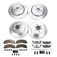 thumbnail image 3 of PowerStop Front and Rear Z36 Truck & Tow Carbon-Fiber Ceramic Brake Pad and Drilled and Slotted Rotor Kit Fits: FORD Select Models K3166-36, 3 of 9