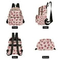 thumbnail image 4 of FORMRS Mini Backpack Purse for Women Quilted Travel Daypack Casual Shoulder Bag, Cherries Pattern, 4 of 7