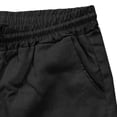thumbnail image 5 of Cotton Cargo Shorts for Men Elastic Waist Drawstring, Relaxed Fit Side Multi-Pocket Lightweight Breathable Summer Work Shorts for Outdoor Hiking Travel Casual Wear, S-4XL, 5 of 5