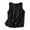 Black, variant on Solid Color Women Vest Casual Sleeveless Loose Thin Crew Neck Casual Vest Tops Shirts Cozy Dailywear