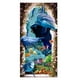 thumbnail image 1 of Bewildely Imágenes de mosaico de diamantes de imitación de cristal, tres delfines, taladro completo, arte impresionante, aplicaciones amplias Artesanía, 1 of 6