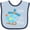 Blue and Navy, variant on Inktastic Little Co-pilot Cute Helicopter Boys or Girls Baby Bib