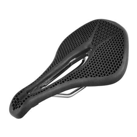 MaxFUH Honeycomb Cushion Hollow Out Bicycle Seat Bench Breathable Lightweight Waterproof Shock Absorption Cycling Accessories