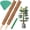 48 inches, variant on Moss Pole - 20 Inch Coir Totem for Monstera Climbing Indoor Creepers Plant Support Extension (2 Pieces, 12 Inch Each)