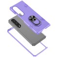 thumbnail image 2 of For Samsung Galaxy Z Fold4 5G Case Rotate Ring Kickstand Hard PC Protective Phone Cover, 2 of 5