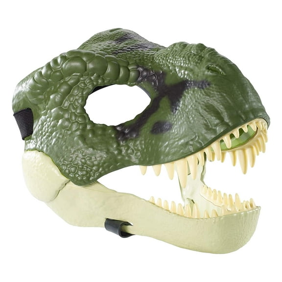 Máscara de dinosaurio creativa jinwen Cubierta de dinosaurio Verde