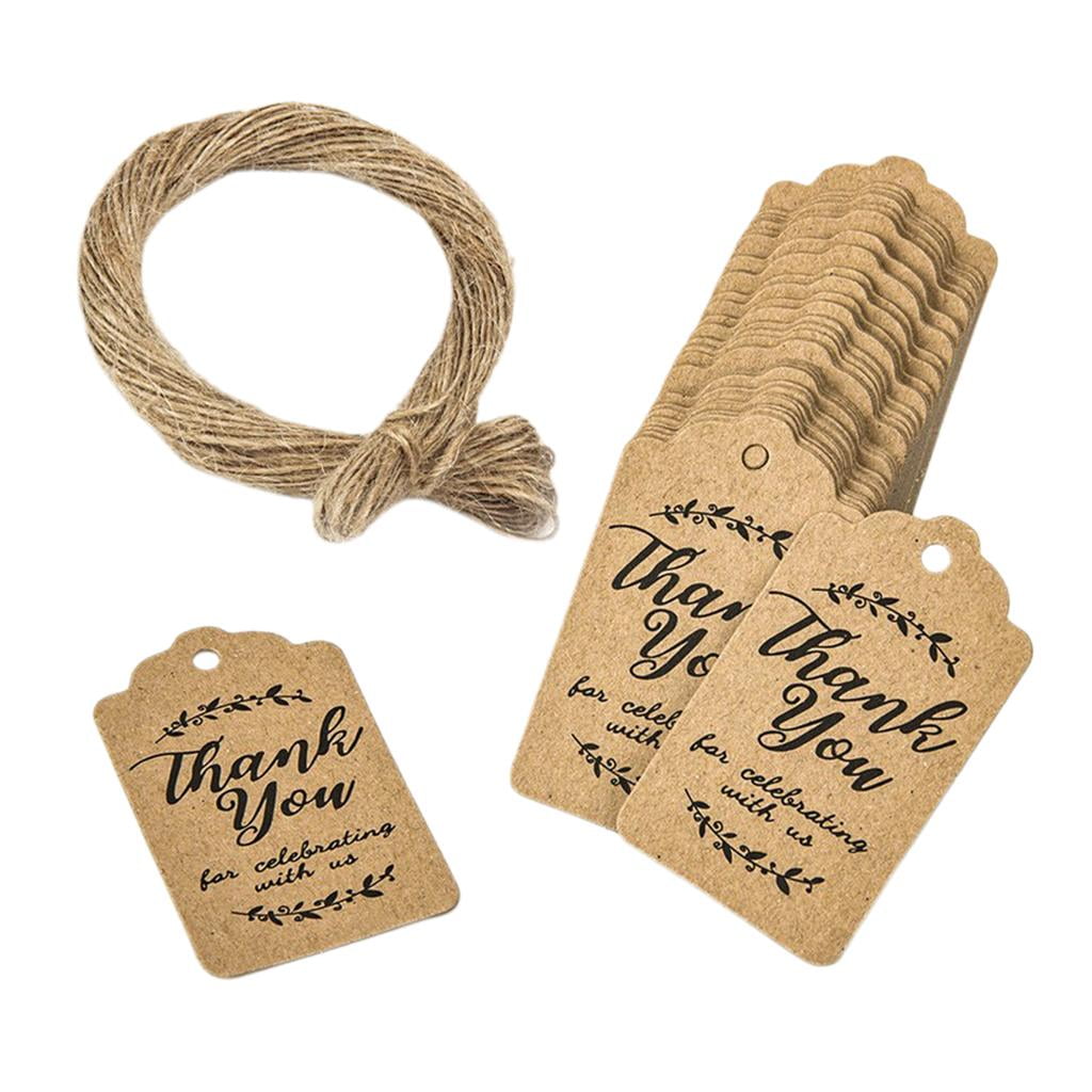 100pcs Kraft Paper Tags Thank You for Celebrating with Us Tags Tags with 20 Meters Jute Twine for Wedding Thanksgaving Christmas 100pcs Kraft Paper Tags Thank You for Celebrating with Us Tags Tags with 20 Meters Jute Twine for Wedding Thanksgaving Christmas
