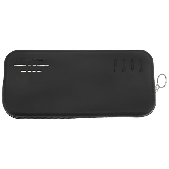 Silicone Makeup Brush Bag Travel Essentials Makeup Brush Organizer Portable Makeup Brushes Case Black