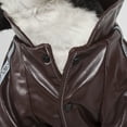 thumbnail image 6 of Pet Life ® 'Wuff-Rider' Fashion Suede Stitched Dog Jacket, 6 of 10