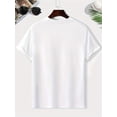 thumbnail image 3 of Not My Circus Not My Monkey Print Men's Round Neck Short Sleeve Tee Fashion Regular Fit T-Shirt Top For Spring Summer Holiday Tee For Adult, Men, Women, Teen, Teenager, Adolescent, Youth., 3 of 6