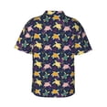 thumbnail image 3 of Haiem Turtle Printed Hawaiian Shirt for Men - Men’s Casual Beach Summer Shirts - Stretch Fabric with Modern Fit-XX-Large, 3 of 9