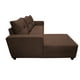 thumbnail image 5 of Sala Esquinera El Bazar Store Demeter Chocolate 210x160 cm Tela Lino nacional Modular Love seat Chaise, 5 of 6