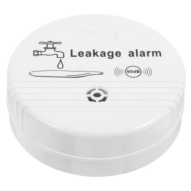Detector de fugas de agua con alarma y sensor de fugas de agua, resistente al agua, para baño, cocina, ventana y sótano