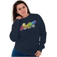 thumbnail image 4 of XOMG POP Brooklynn Sunshine Star Women Crewneck Sweatshirt Brisco Brands M, 4 of 6