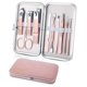 thumbnail image 1 of Manicure Set, Travel Mini Nail Clippers Kit Pedicure Care Tools, 10pcs Stainless Steel Grooming kit, 1 of 4