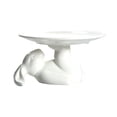 thumbnail image 2 of Cupcake Stand Easter Decorations, Ceramic Dessert Plates for Eggs, Cookies & Bunny Candy Display, 2 of 9