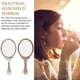 thumbnail image 2 of 2pcs Hand Mirrors Women Makeup Mirror Vanity Hand Mirror Vintage Mirrors for Girls, 2 of 4