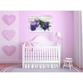 thumbnail image 5 of Canvas Wall Art for Bathroom Purple Candles and Lavender Flower Painting Pictures Print on Canvas prints Ready to Hang wall decor for living room bedroom Decoration Modern Home Decor Artwork, 5 of 6
