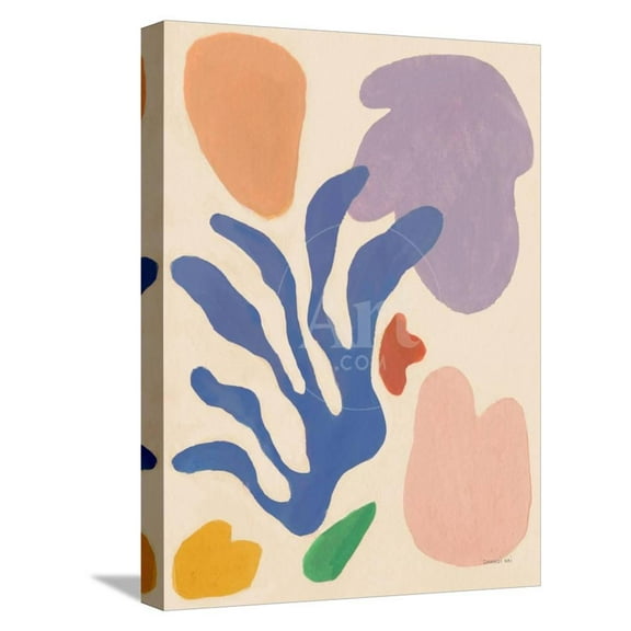 Honoring Matisse Warm, Abstract World Culture Stretched Canvas Wall Art by Danhui Nai Sold by Art.Com