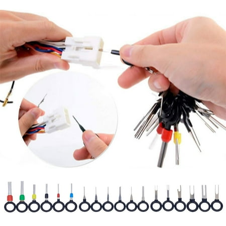 

Camper Essentials Terminal Kit For Car Car Tool 2024 New Pin Tool Car Set Pin Tool With Protective Case For Most Connectors Terminals (18 Pieces) Household Decor Cyber Deals Online