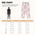 thumbnail image 3 of Balery Christmas Snowflakes Pantalones de pijama para mujer, pijamas ultraligeros, pantalones de estar por casa-Medium, 3 of 6