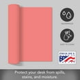 thumbnail image 2 of CounterArt Large Coral Desktop Protector Mouse Pad 32" x 16", 2 of 6