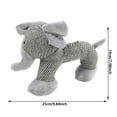thumbnail image 3 of 1 Pack Of Pet Dogs Beige Dogs With Squeaking Teeth Suitable For Puppies Dog Teeth Cleaning Chew Large Dog Training for Housebreaking Puppy Rope Chew Teething Small Dog Teething Rope for Puppies Calm, 3 of 4