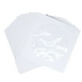 thumbnail image 1 of Pochettes pour CD DVD, Pochette d'Enveloppe en Papier pour Médias DVD CD avec Rabat à Fenêtre Transparente Blanc, Lot de 100, 1 of 6
