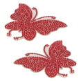 thumbnail image 4 of Clothes Patch, Clothing Paste Accessories Glass Drill  for Automobile Computer AB Color,Red, 4 of 7