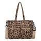 thumbnail image 1 of Bolso Axila Hombro Pana Leopardo para Mujer (Caqui), 1 of 9