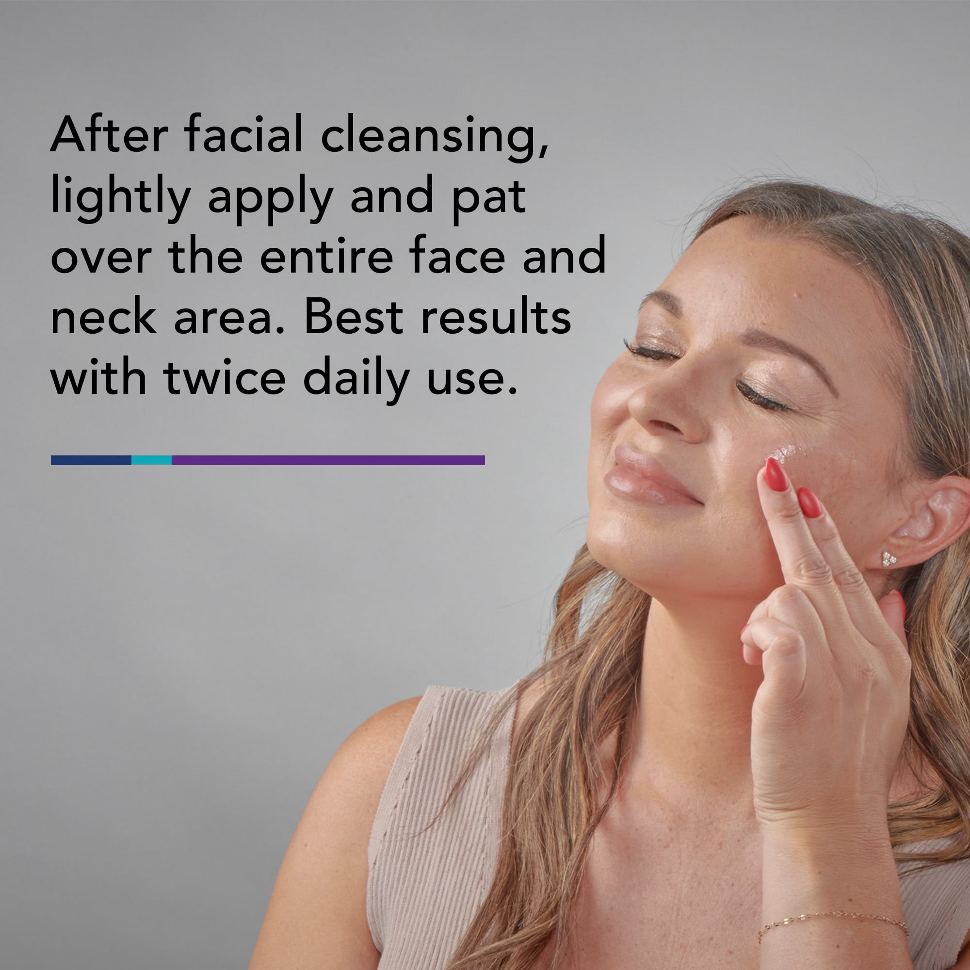 Omni Bioceuticals Skin Firming Facial Serum with Triple Peptides & Collagen