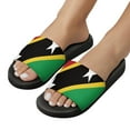 thumbnail image 5 of GZHJMY Stylish Slides for Women Men, St Kitts and Nevis United Nation Flag Soft Flexible Slip-on Sandals Slippers, 5 of 7