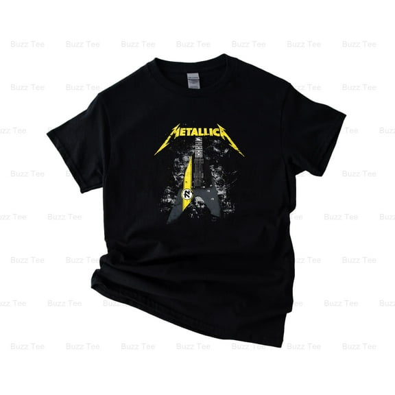 James Hetfield's 72 Vulture Guitar From Metal Band V21692 New Unisex T-Shirt, up to 5XL