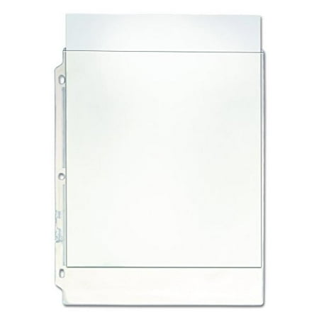 - Oxford Top-Load Poly/Vinyl Three-Hole Sheet Protectors, Heavy Weight, Letter Size, 50 per Box (1185)