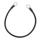 thumbnail image 1 of 1 Pc Cable Inversor de Batería 10 AWG Gauge 1FT 3/8" Lug Cable de Batería Universal para Automóvil Vehículo Barco RV Solar Cobre Estañado Negro, 1 of 1