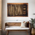 thumbnail image 3 of Elephant Stock Hair And Grooming Essentials Wall Art - Horizontal Canvas Wall Art - Living Room Wall Decor - Fashion And Beauty Canvas - Brown And Beige Decor - 48" x 32", 3 of 8