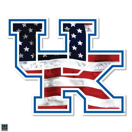 University of Kentucky Interlock Flag Logo Magnet